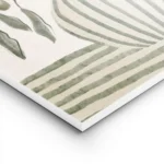 affiche botanique dun vase vert olive raye avec des branches dolivier et leurs f lightpanel.webp