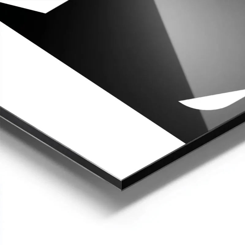 affiche citation batman noire et blanche avec typographie always be yourself unl aluminium.webp