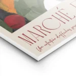 affiche coloree a la typographie marche dhiver avec des fleurs blanches feuilles lightpanel.webp