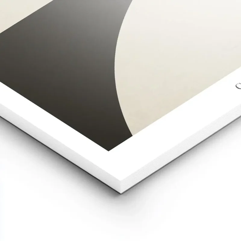 affiche composition iii avec des formes abstraites noires et beiges style minima lightpanel.webp