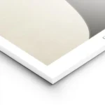 affiche composition iv avec formes organiques noires sur fond beige style art ab lightpanel.webp