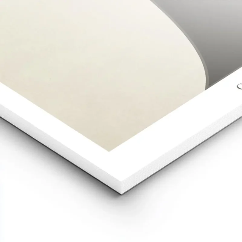 affiche composition iv avec formes organiques noires sur fond beige style art ab lightpanel.webp