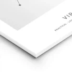 affiche constellation vierge grise typographie noire personnalisable lightpanel.webp
