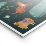 affiche dalphabet animalier avec des illustrations colorees danimaux varies sur lightpanel.webp