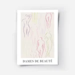 affiche dames de beaute illustration de corps feminins aux lignes epurees en cou.webp
