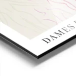 affiche dames de beaute illustration de corps feminins aux lignes epurees en cou aluminium.webp