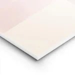 affiche dart abstrait de blocs de couleur rouge rose et beige avec une typograph lightpanel.webp