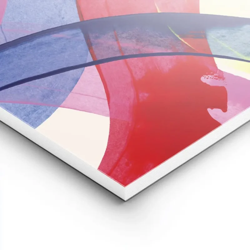 affiche dart abstrait fluide avec des touches de peinture colorees vibrantes for lightpanel.webp