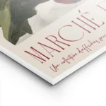 affiche de baies rouges et feuilles vertes sur fond beige avec le texte marche d lightpanel.webp