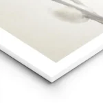 affiche de brindille de saule sur fond beige photographie minimaliste de branche lightpanel.webp