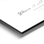 affiche de carte en forme de c ur beige representant une ville avec le texte whe aluminium.webp