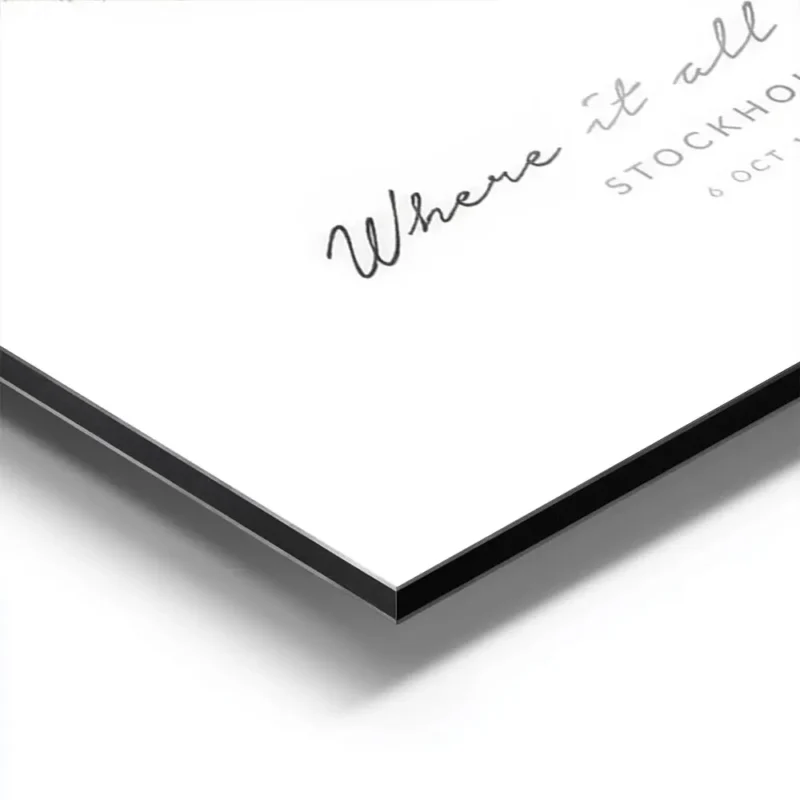 affiche de carte en forme de c ur beige representant une ville avec le texte whe aluminium.webp