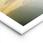 affiche de champs verdoyants et collines de toscane au coucher du soleil avec ty lightpanel.webp