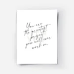 affiche de citation minimaliste avec le texte noir vous etes le plus grand proje.webp