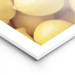 affiche de citrons jaunes frais empiles texture de peau visible lightpanel.webp