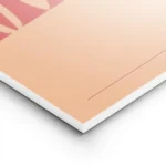 affiche de cocktail margarita epicee avec texte typographie orange et rouge lightpanel.webp