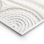 affiche de cordes blanches enroulees en spirales certaines serrees et dautres pl lightpanel.webp