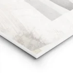 affiche de dan hobday formes abstraites beiges et noires superposition de couleu lightpanel.webp