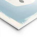 affiche de deux des blancs empiles avec des points noirs sur un fond bleu clair lightpanel.webp