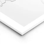 affiche de deux pavots gris clair aux lignes fines et elegantes dessines a la ma lightpanel.webp