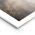 affiche de fleurs marron sechees avec des fils blancs et un arriere plan flou lightpanel.webp