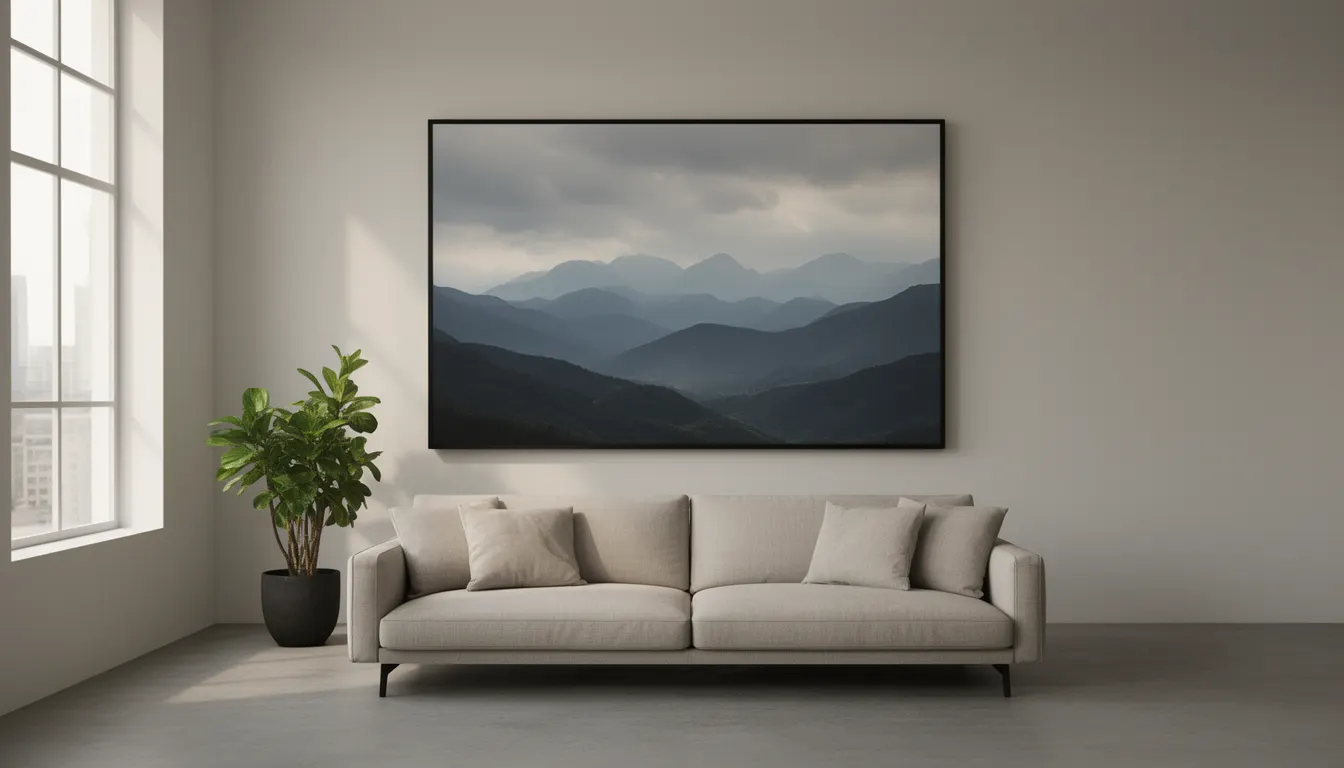 Oser le grand format : comment habiller un grand pan de mur vide avec un poster XXL ?